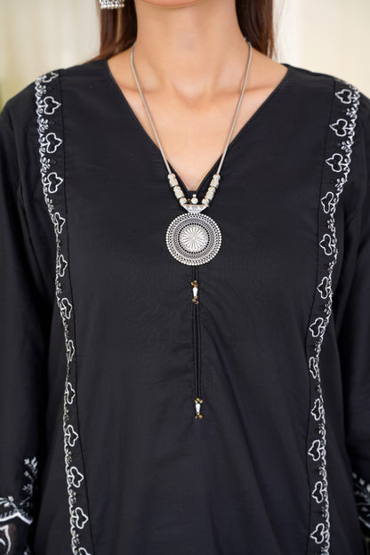 Black Rose - 2Pc Summer Lawn