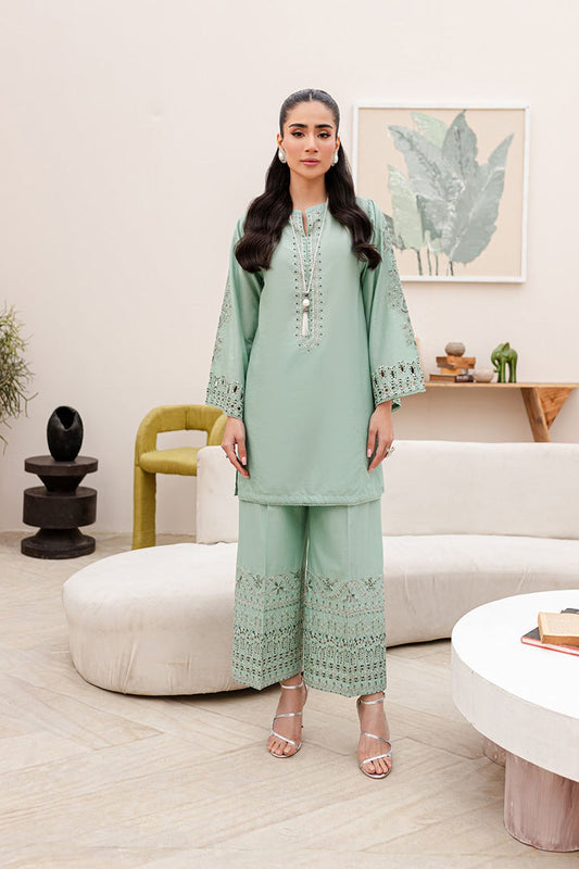 Alex - 2Pc Embroidered Dress