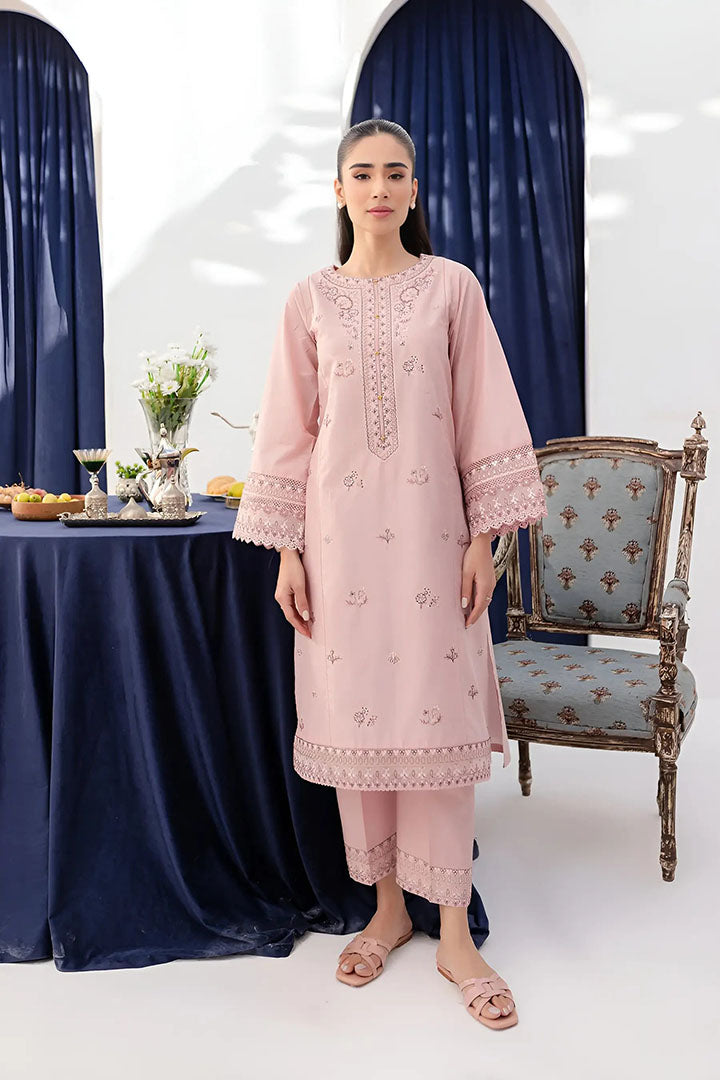Asher - 2Pc Embroidered Dress