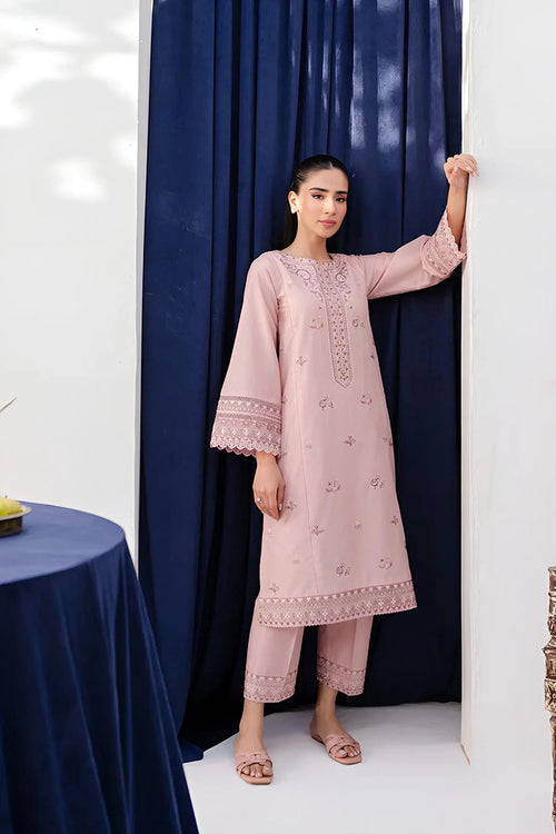 Asher - 2Pc Embroidered Dress