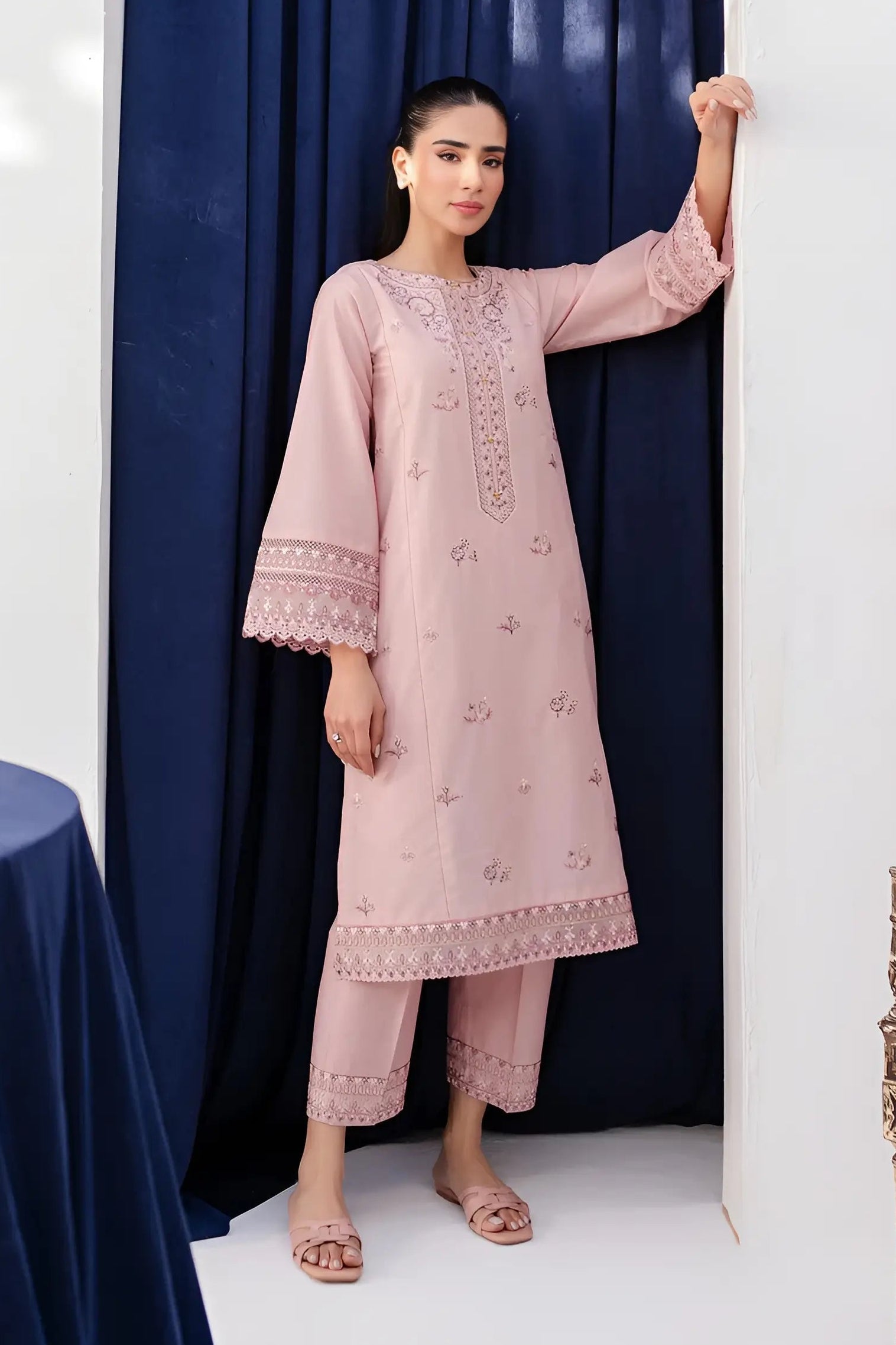 Asher - Summer Lawn 2Pc Stitched
