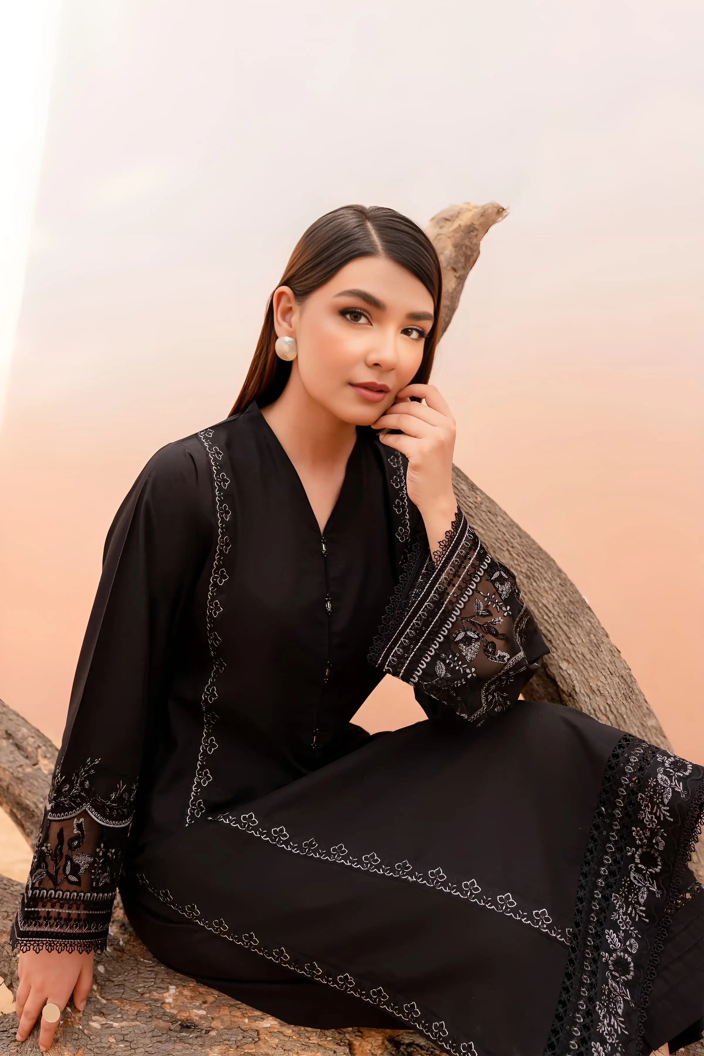 Black Rose - Summer Lawn 2Pc