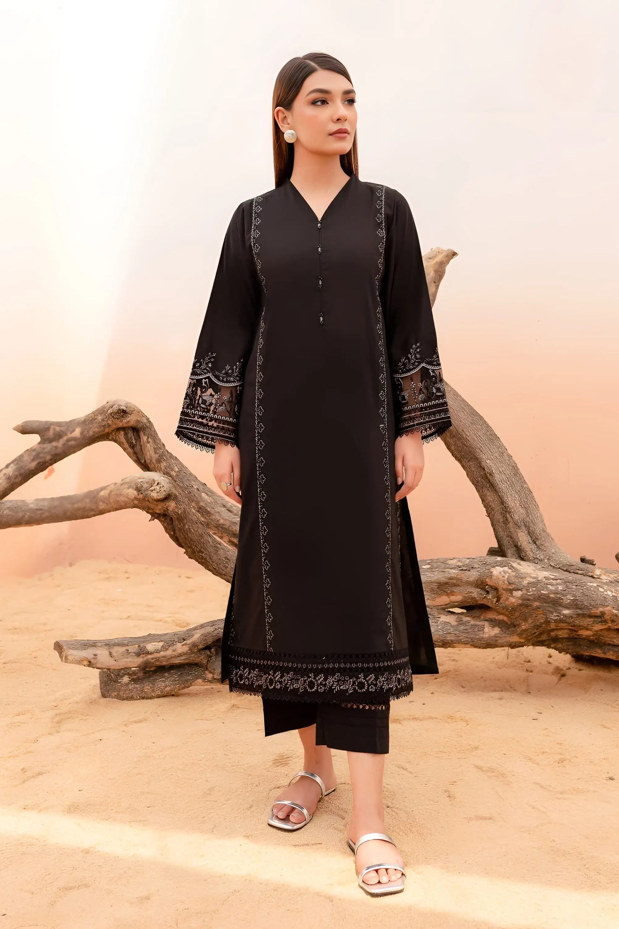 Black Rose - Summer Lawn 2Pc