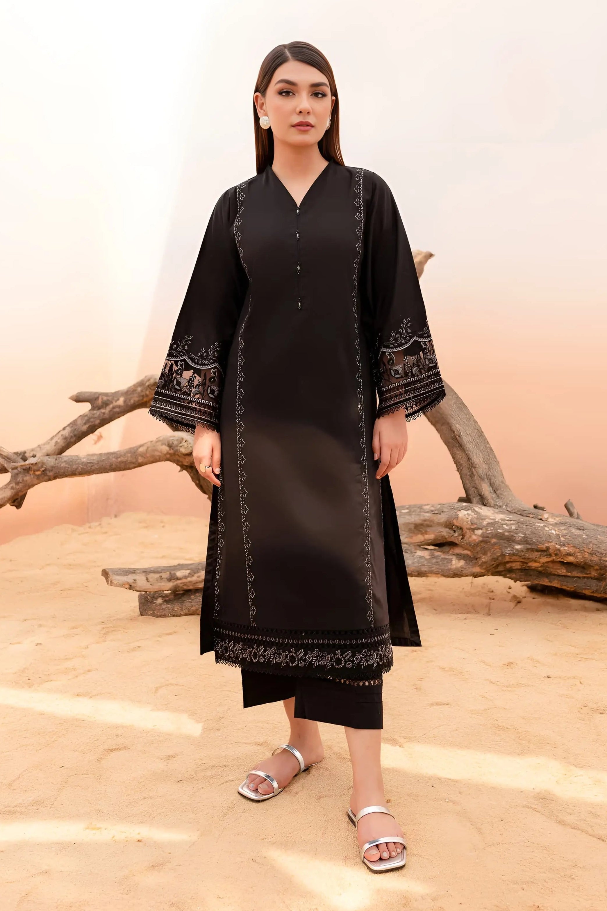 Black Rose - Summer Lawn 2Pc