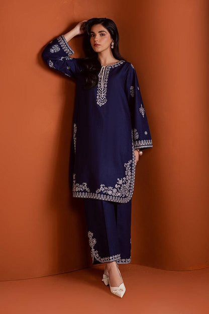 Bloomy - 2Pc Embroidered Dress