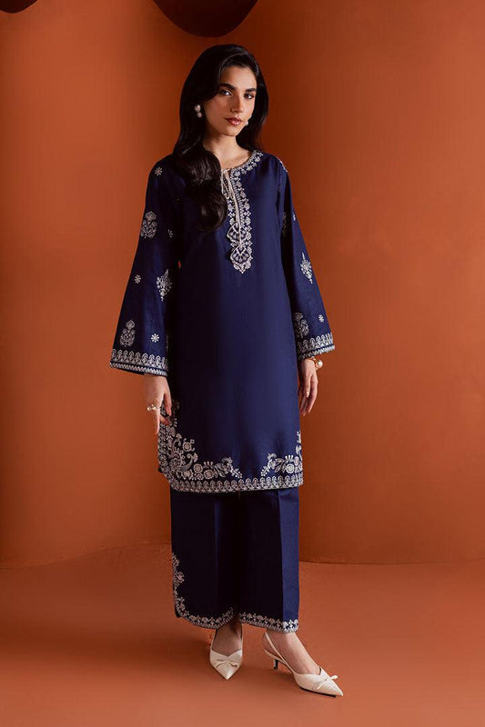 Bloomy - 2Pc Embroidered Dress