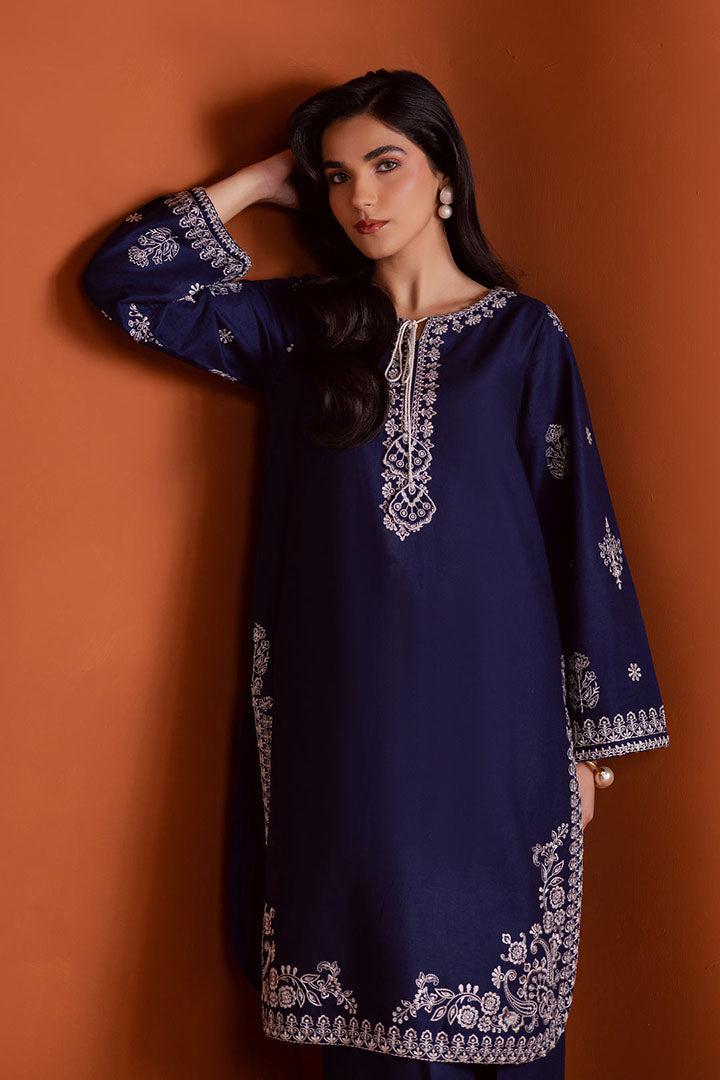 Bloomy - 2Pc Embroidered Dress