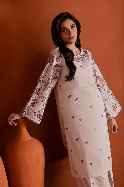 Colours - 2Pc Embroidered Dress