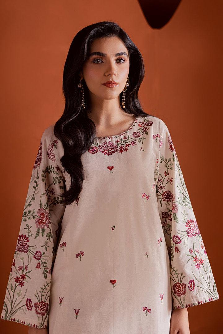 Colours - 2Pc Embroidered Dress