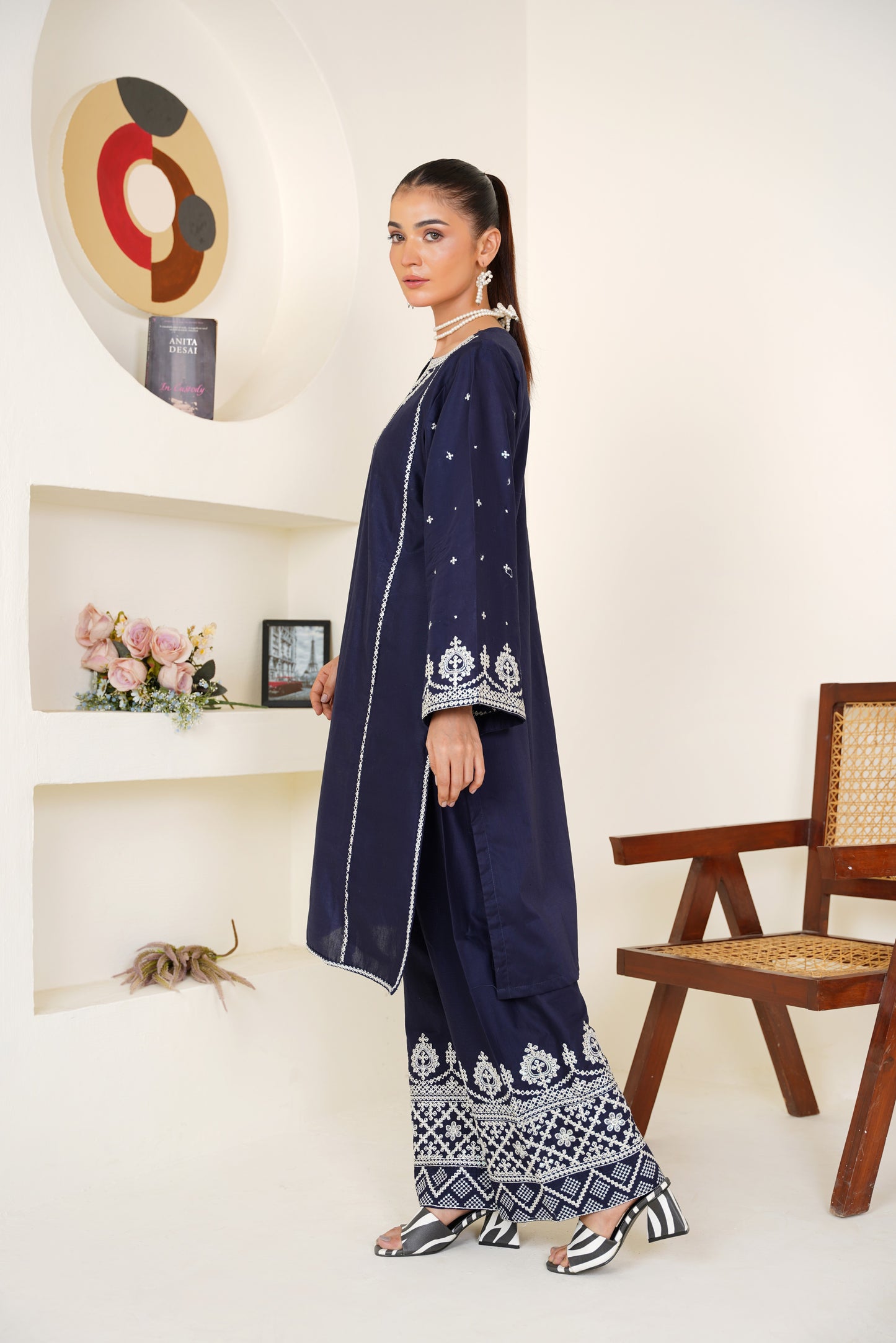 Jiya - Summer Lawn - 2Pc Stitched Dress