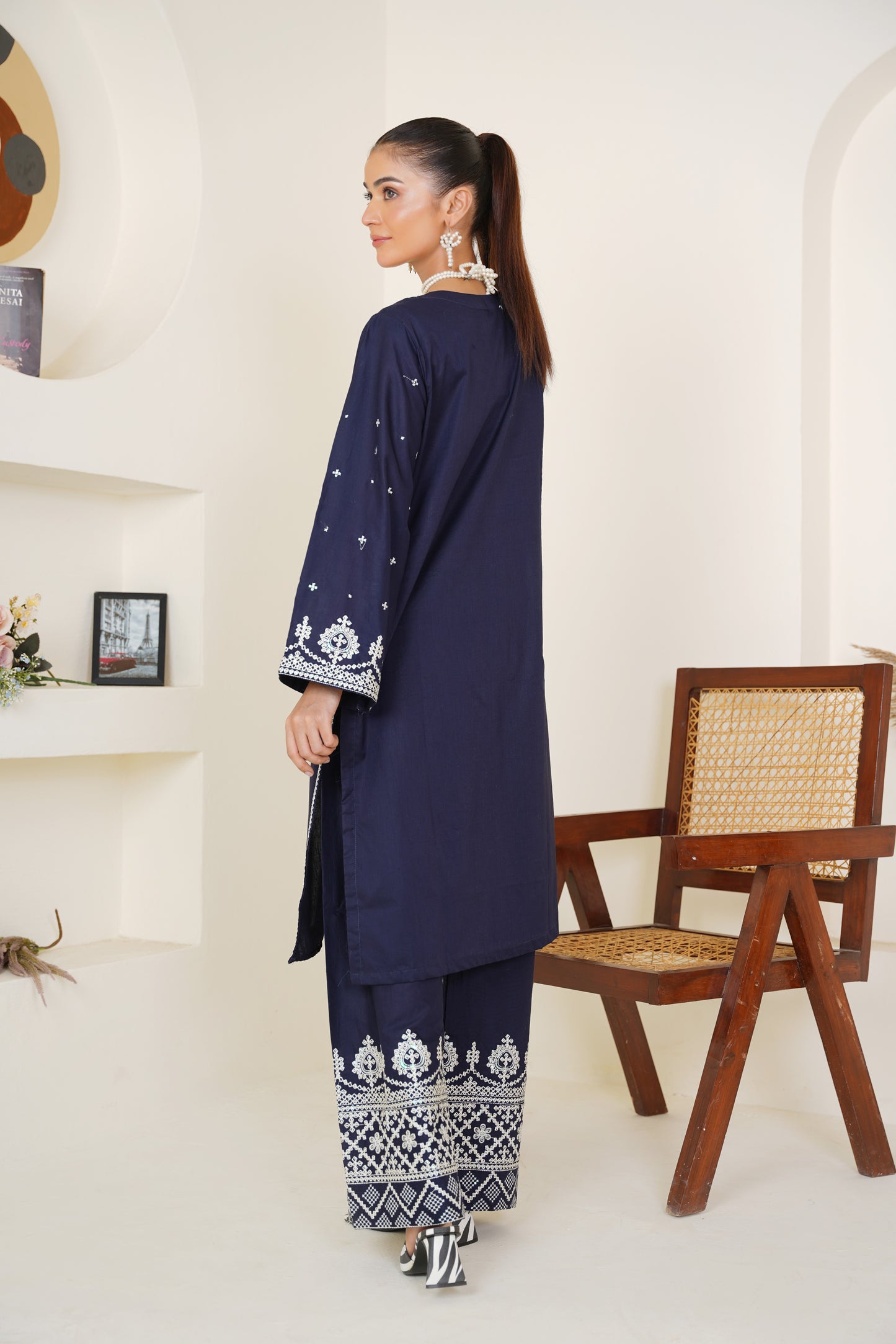 Jiya - Summer Lawn - 2Pc Stitched Dress