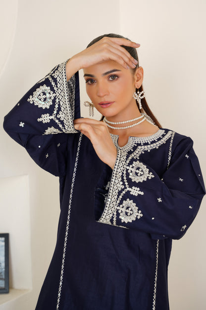 Jiya - Summer Lawn - 2Pc Stitched Dress