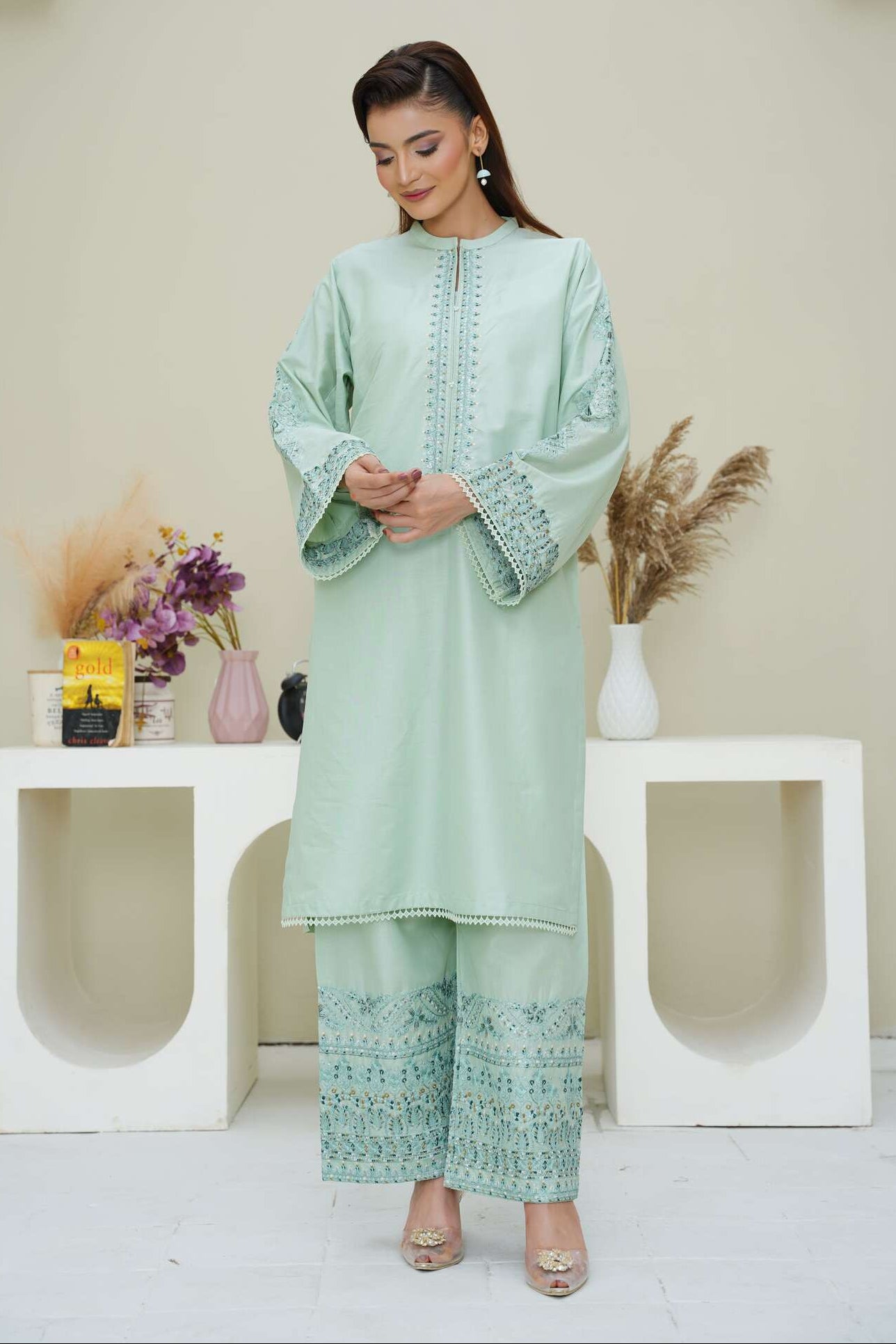 Alex - Summer Lawn 2Pc Stitched Dress