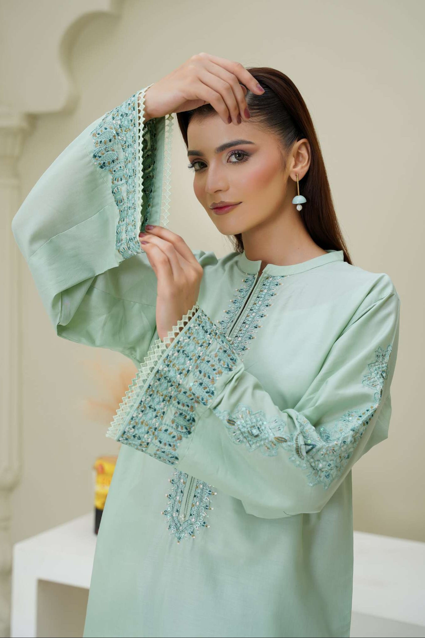 Alex - Summer Lawn 2Pc Stitched Dress