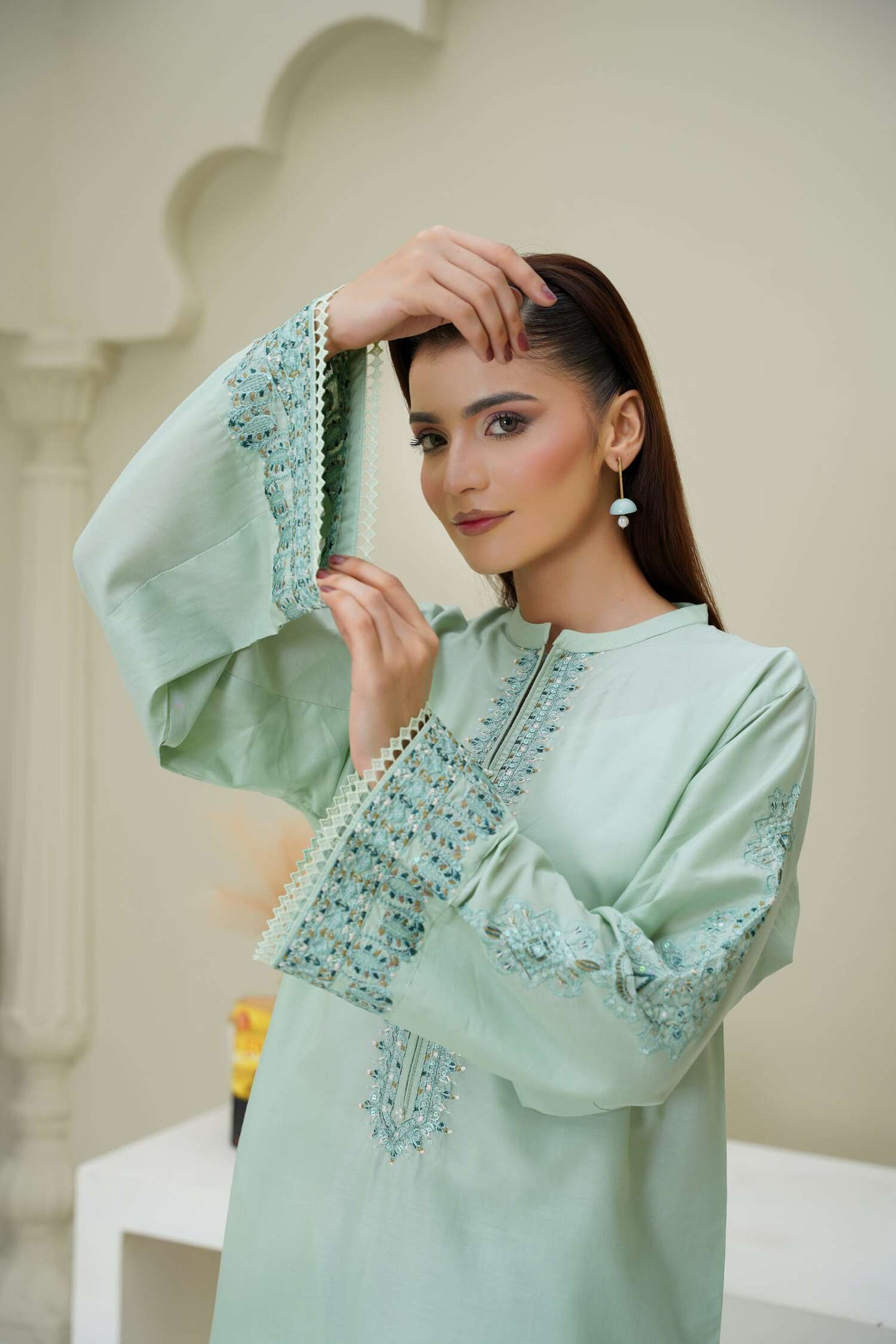 Alex - Summer Lawn - 2Pc Stitched Dress