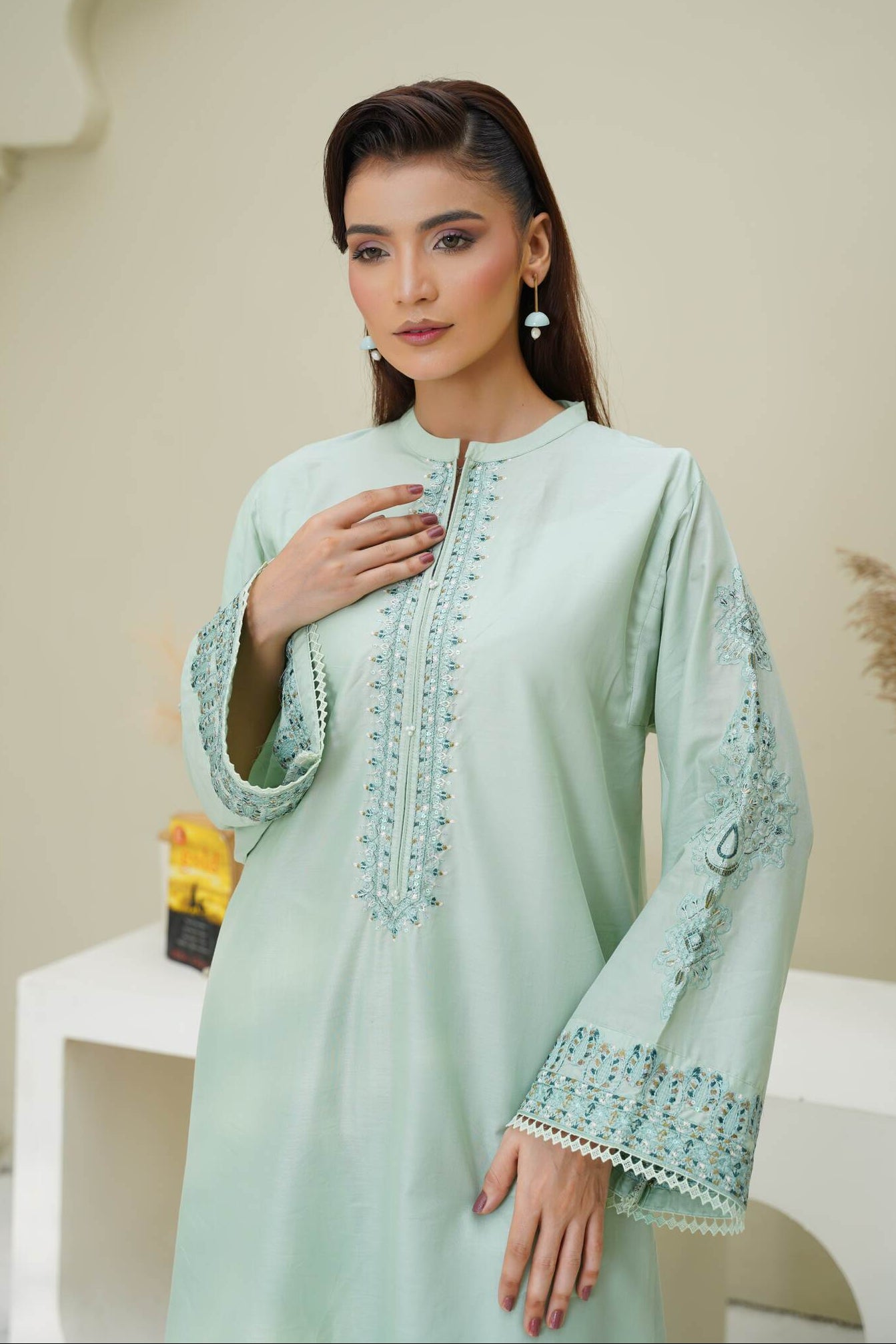 Alex - Summer Lawn 2Pc Stitched Dress
