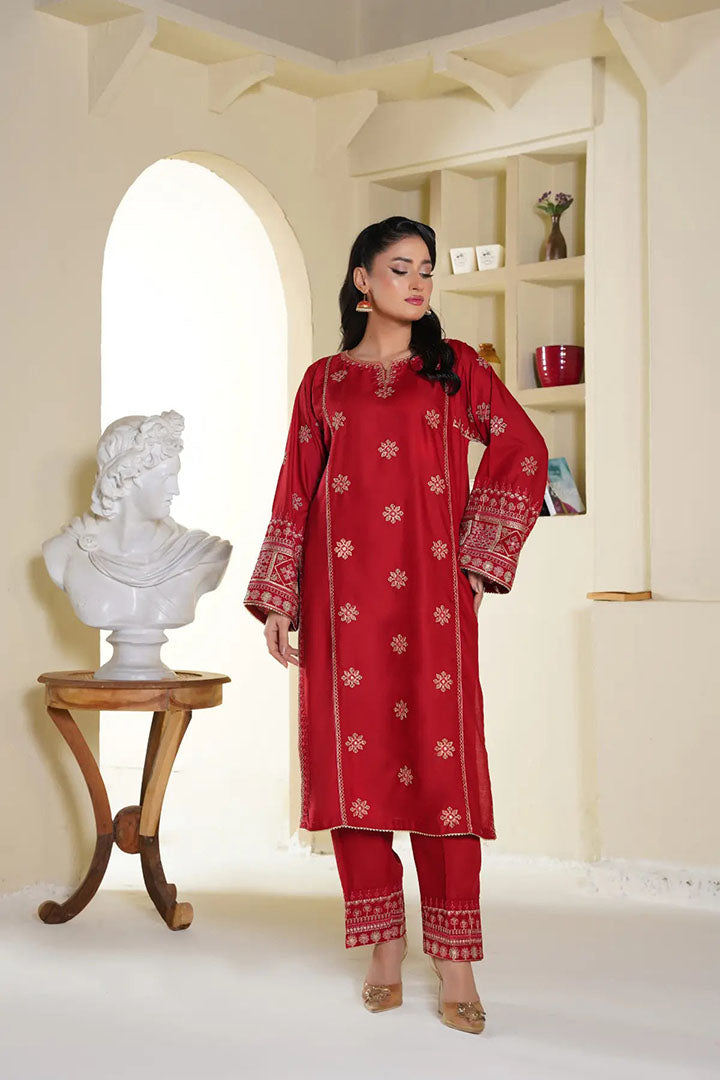 Imperial - 2Pc Embroidered Dress