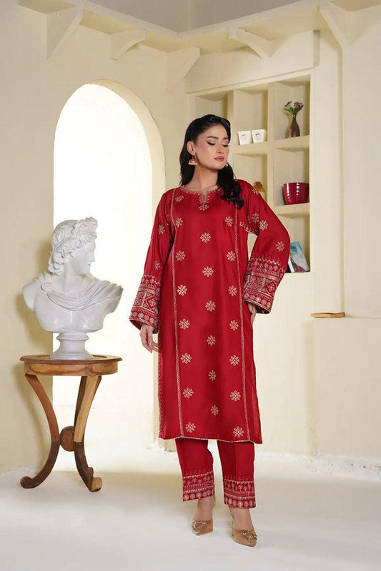 Imperial - 2Pc Embroidered Dress