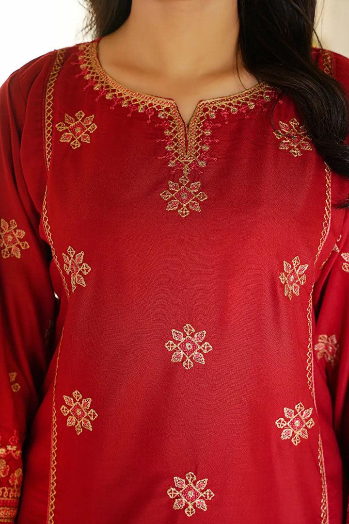 Imperial - 2Pc Embroidered Dress