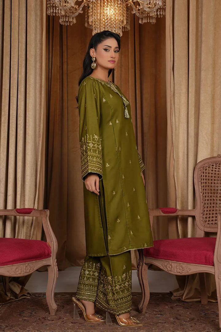 Imre - 2Pc Embroidered Dress