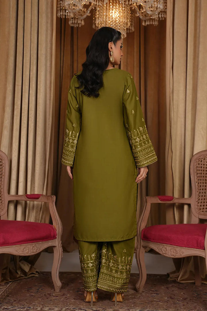 Imre - 2Pc Embroidered Dress