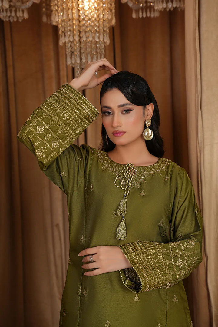 Imre - 2Pc Embroidered Dress