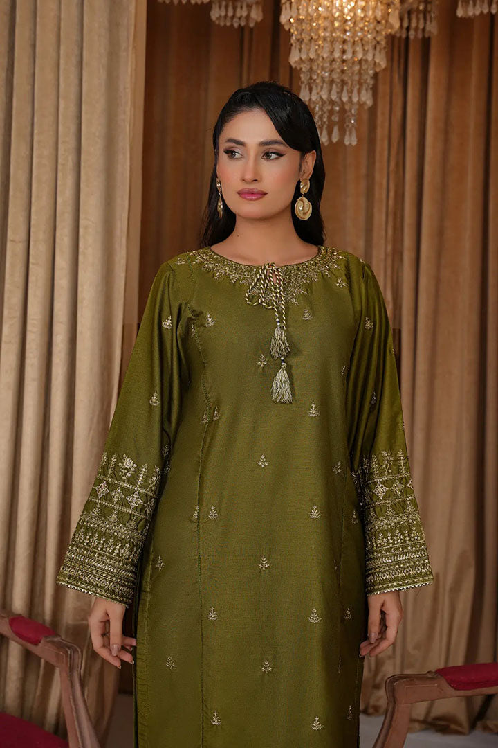 Imre - 2Pc Embroidered Dress