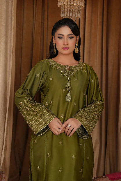 Imre - 2Pc Embroidered Dress