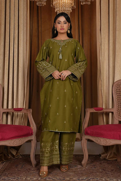 Imre - 2Pc Embroidered Dress