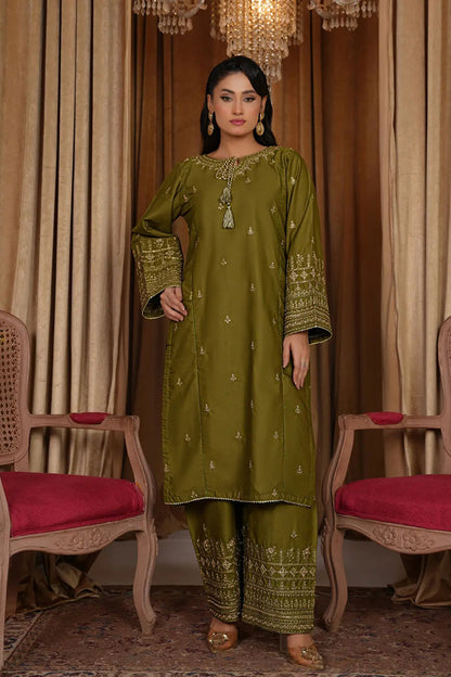 Imre - 2Pc Embroidered Dress