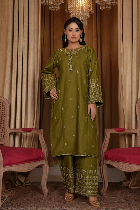 Imre - 2Pc Embroidered Dress
