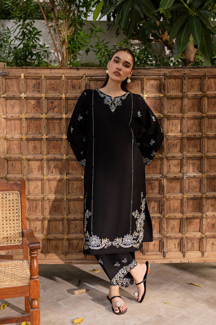 Nashwa - 2Pc Embroidered Dress