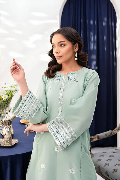 Opaline - 2Pc Embroidered Dress