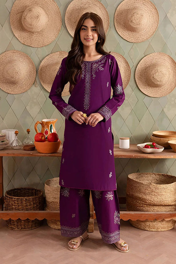 Purple Raina - Summer Lawn 2Pc