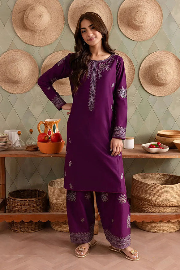 Purple Raina - Summer Lawn 2Pc