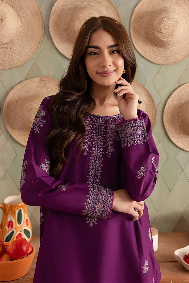 Purple Raina - Summer Lawn 2Pc