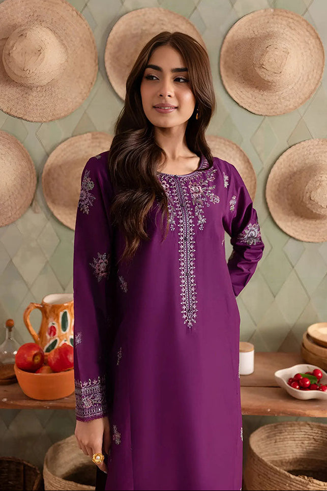 Purple Raina - Summer Lawn 2Pc
