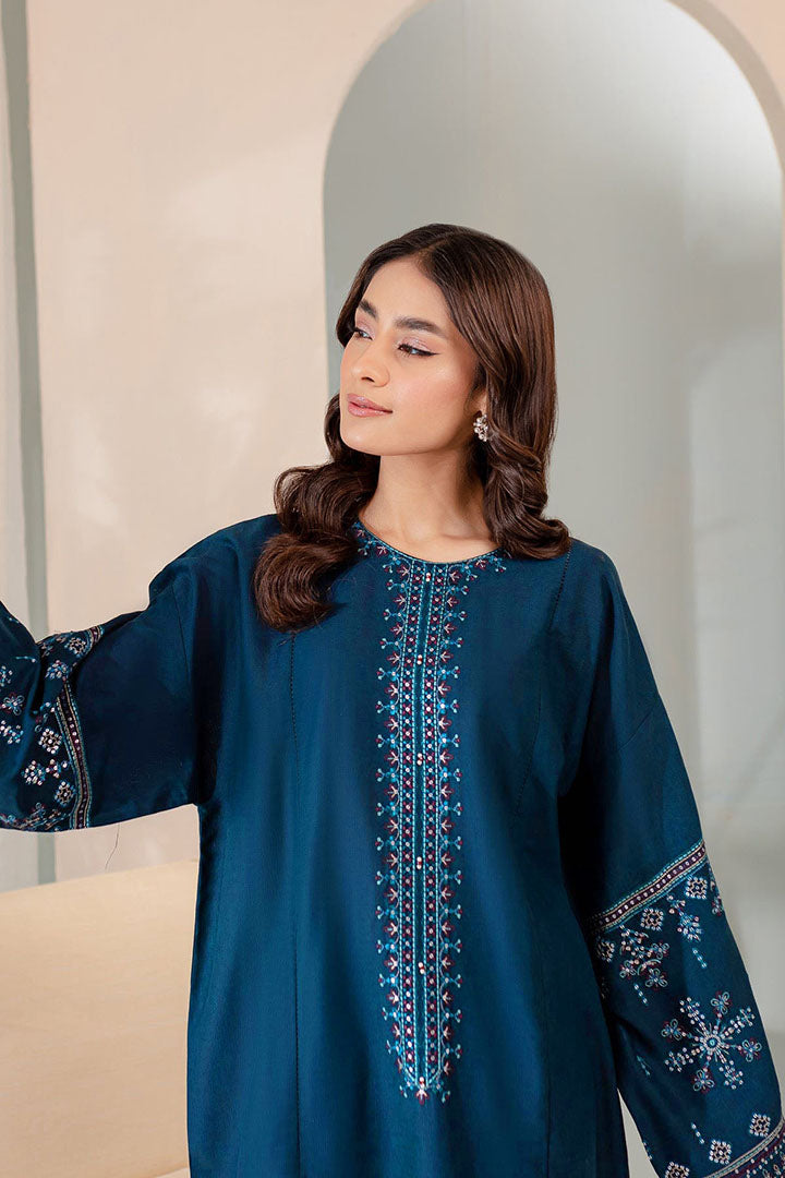 Sooya - 2Pc Embroidered Dress