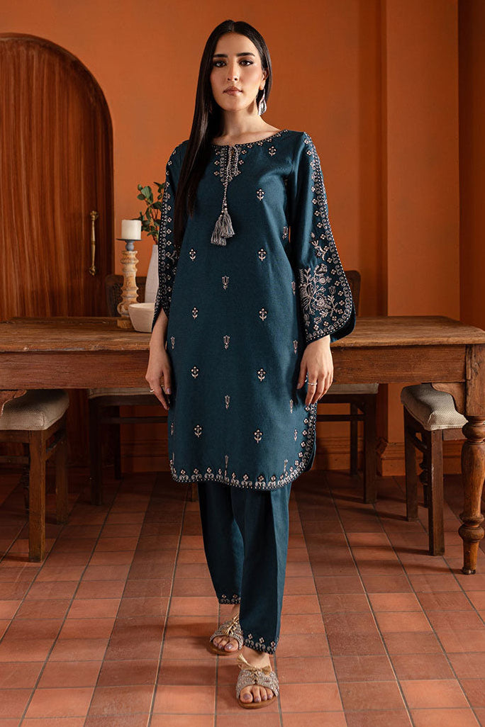 Zinc Beauty -2Pc Stitched Dress