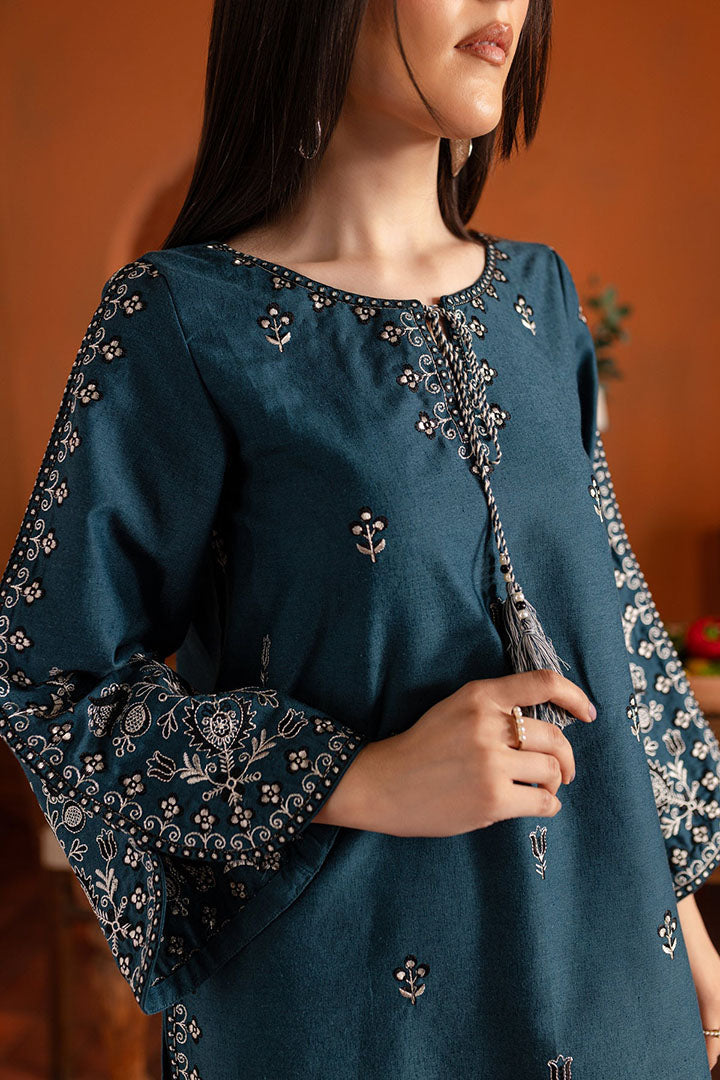Zinc Beauty -2Pc Stitched Dress