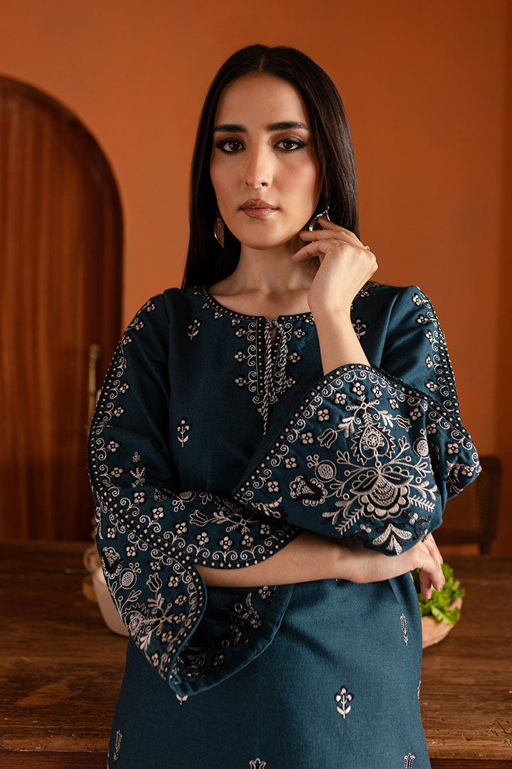 Zinc Beauty -2Pc Stitched Dress